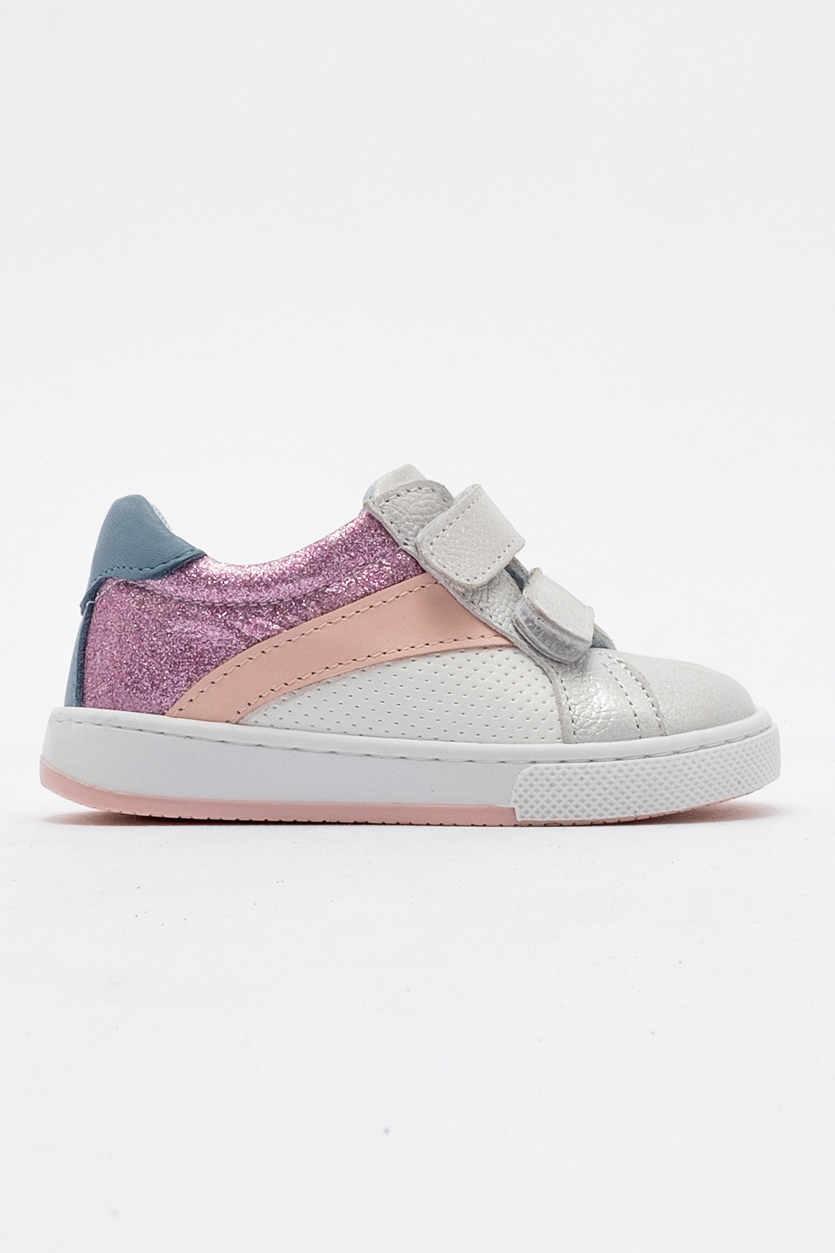 Kız Çocuk Beyaz Hakiki Deri Günlük İlk Adım Ayakkabı - Görsel 6