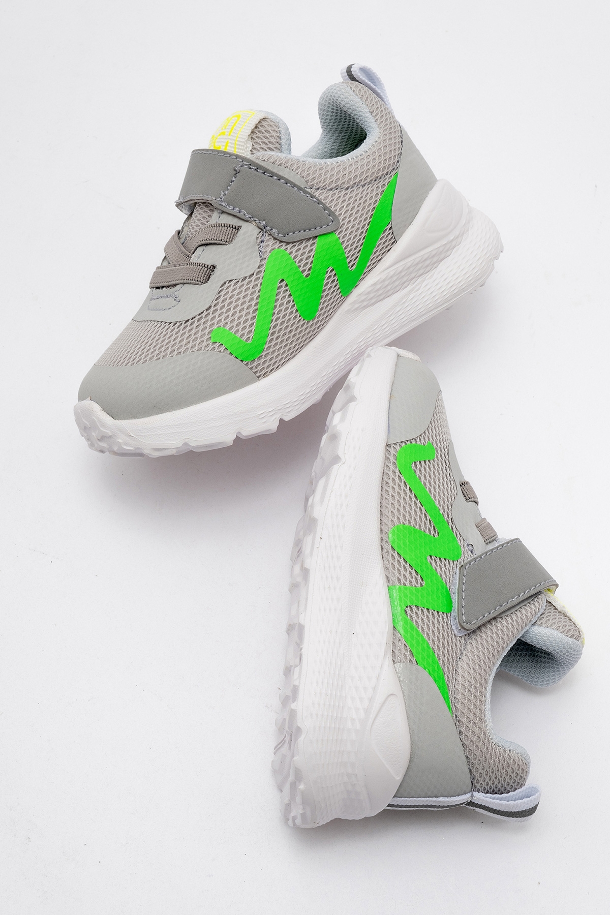 Erkek Çocuk Gri Spor Ayakkabı - Görsel 5