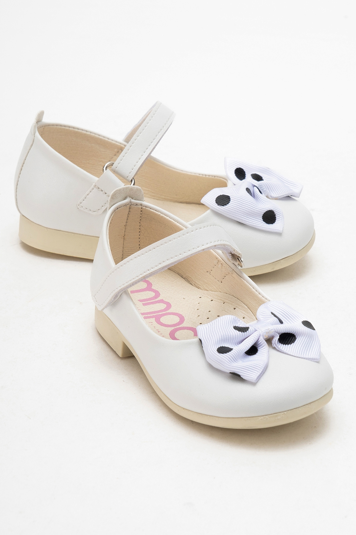 Mnpc Beyaz Mnpc Fashion Kız Çocuk Babet