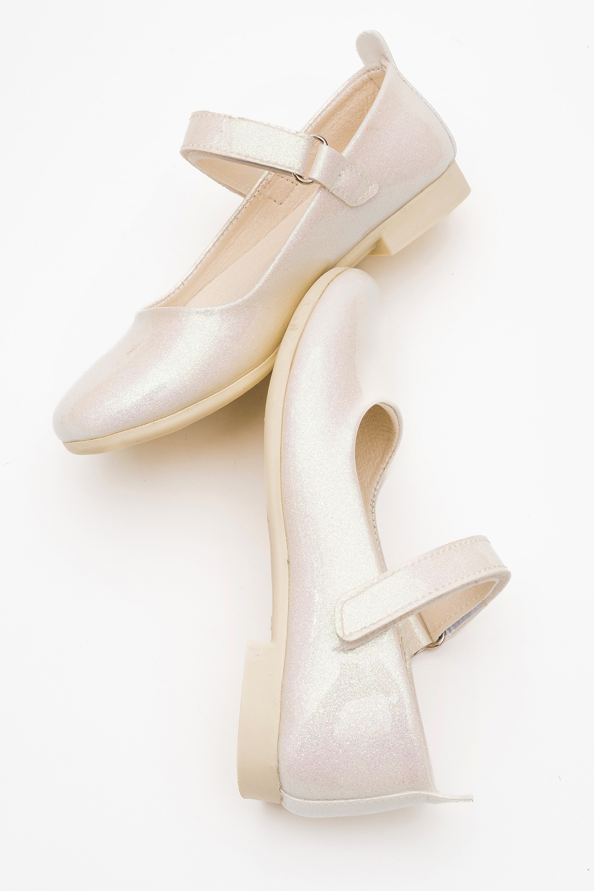 Mnpc Beyaz Mnpc Fashion Kız Çocuk Babet