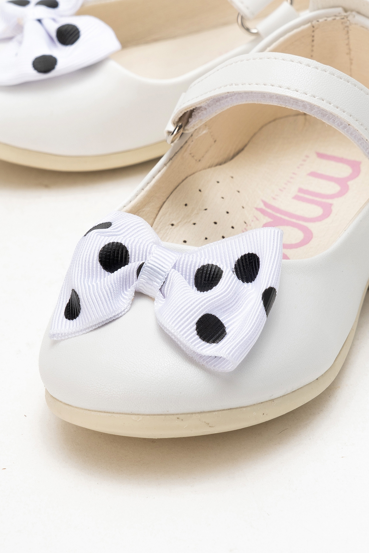 Mnpc Beyaz Mnpc Fashion Kız Çocuk Babet