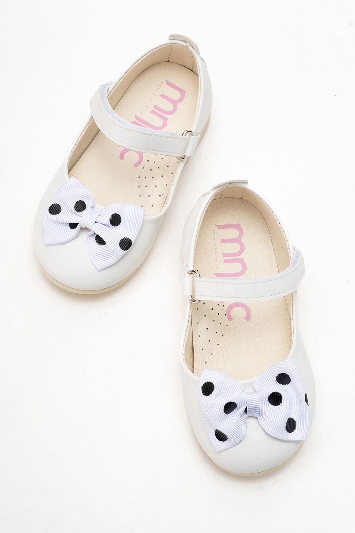 Mnpc Beyaz Mnpc Fashion Kız Çocuk Babet