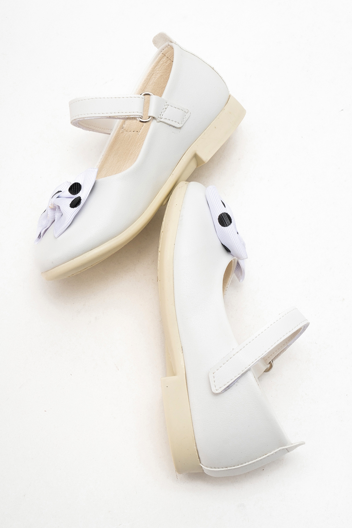 Mnpc Beyaz Mnpc Fashion Kız Çocuk Babet