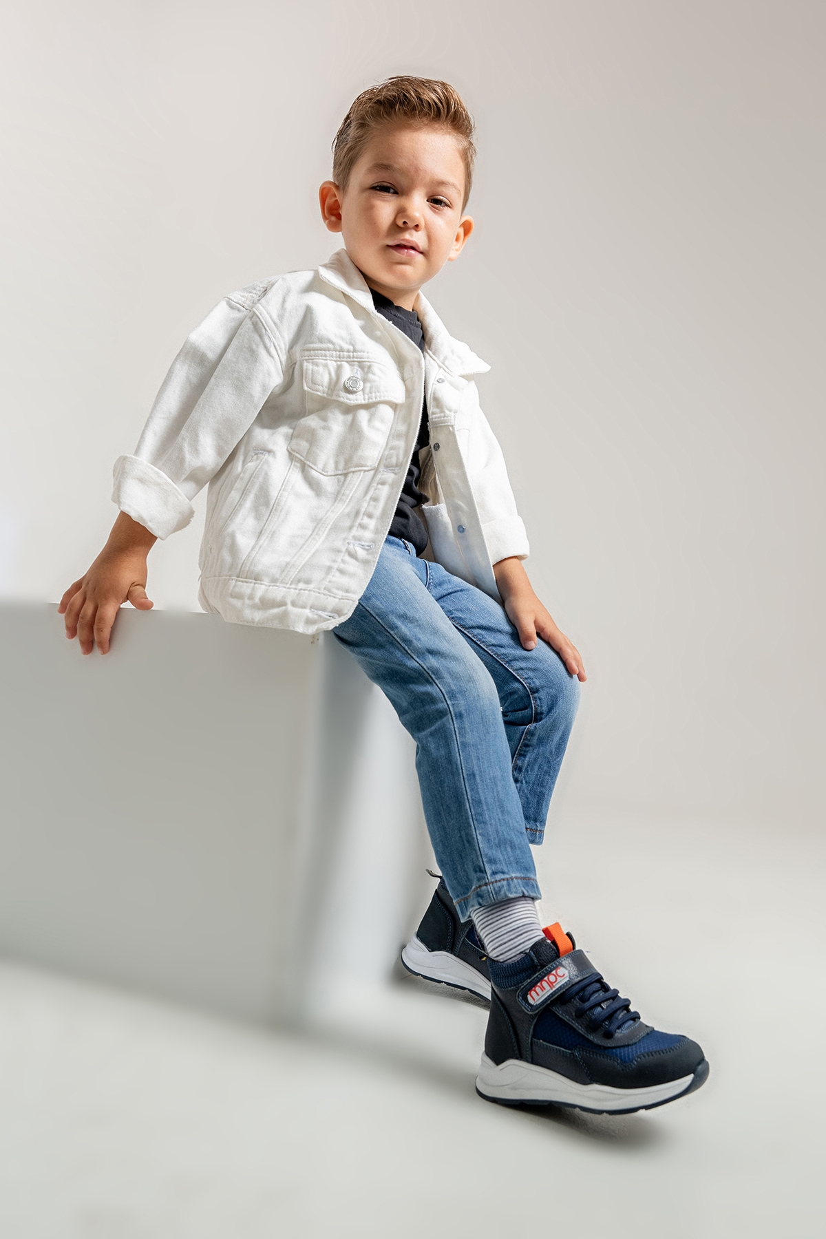 Mnpc Siyah Mnpc Hakiki Deri Erkek Çocuk Suya Dayanıklı Anatomik Günlük Bot