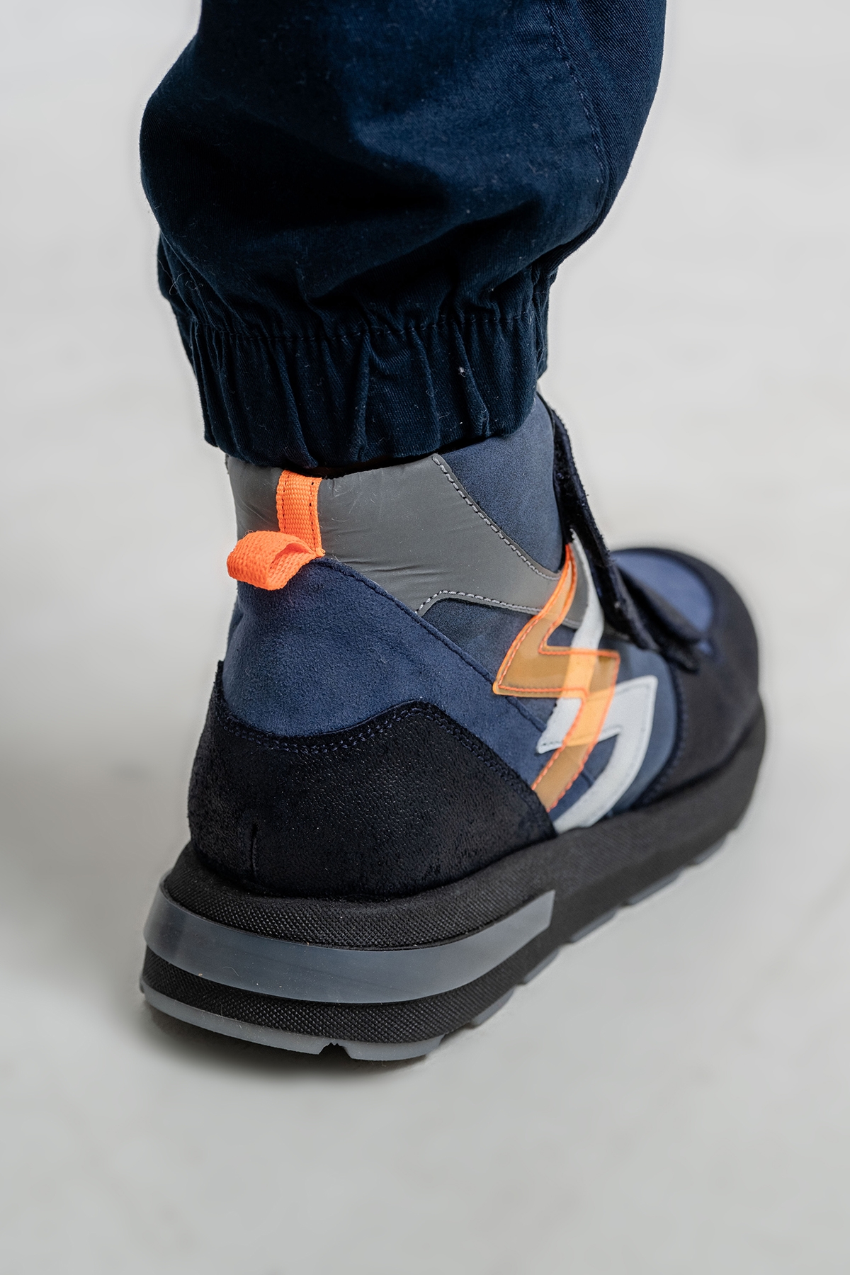 Mnpc Lacivert Mnpc Hakiki Deri Erkek Çocuk Suya Dayanıklı Anatomik Günlük Bot