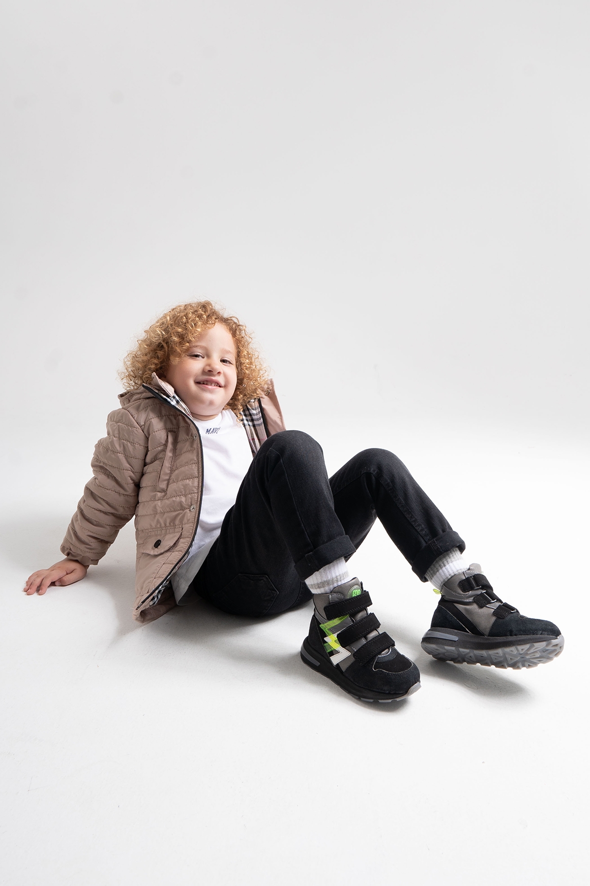 Mnpc Lacivert Mnpc Hakiki Deri Erkek Çocuk Suya Dayanıklı Anatomik Günlük Bot