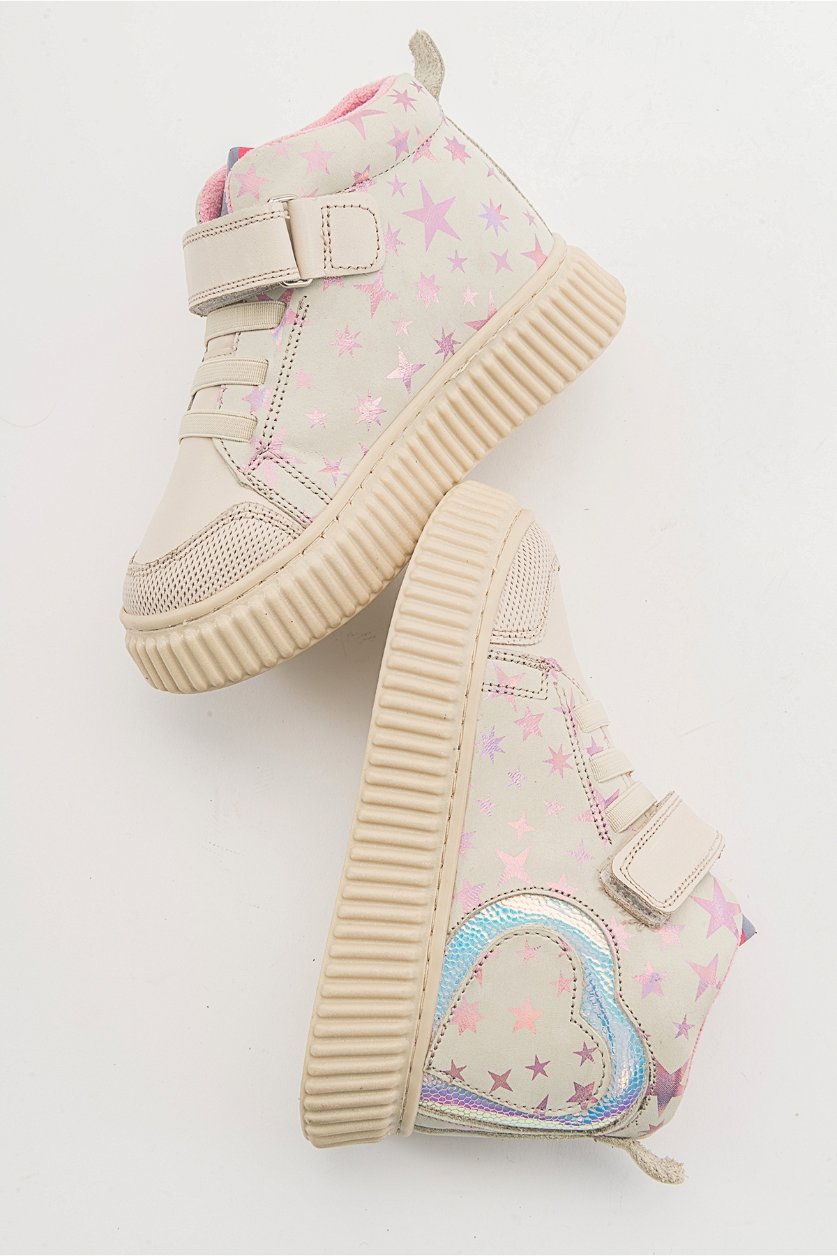 Kız Çocuk Bej Hakiki Deri Suya Dayanıklı Anatomik Günlük Bot - Görsel 6