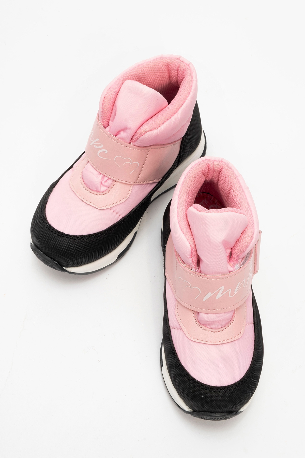 Kız Çocuk Pembe Suni Deri Suya Dayanıklı Anatomik Günlük Bot - Görsel 4