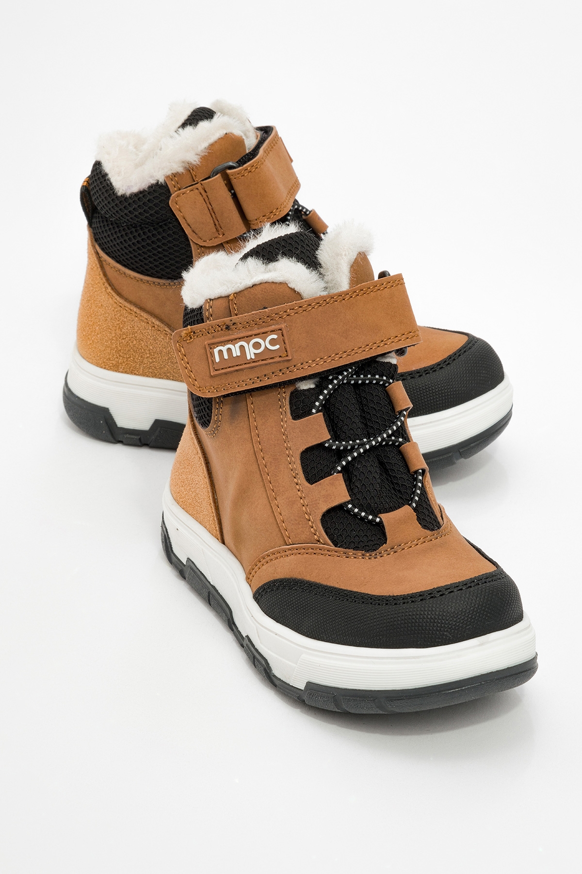 Erkek Çocuk Kum Suni Deri Suya Dayanıklı Anatomik Günlük Bot - Görsel 4