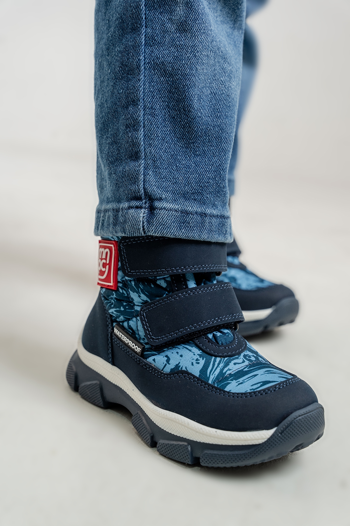 Erkek Çocuk Lacivert Su Geçirmez Anatomik Günlük Bot - Görsel 2