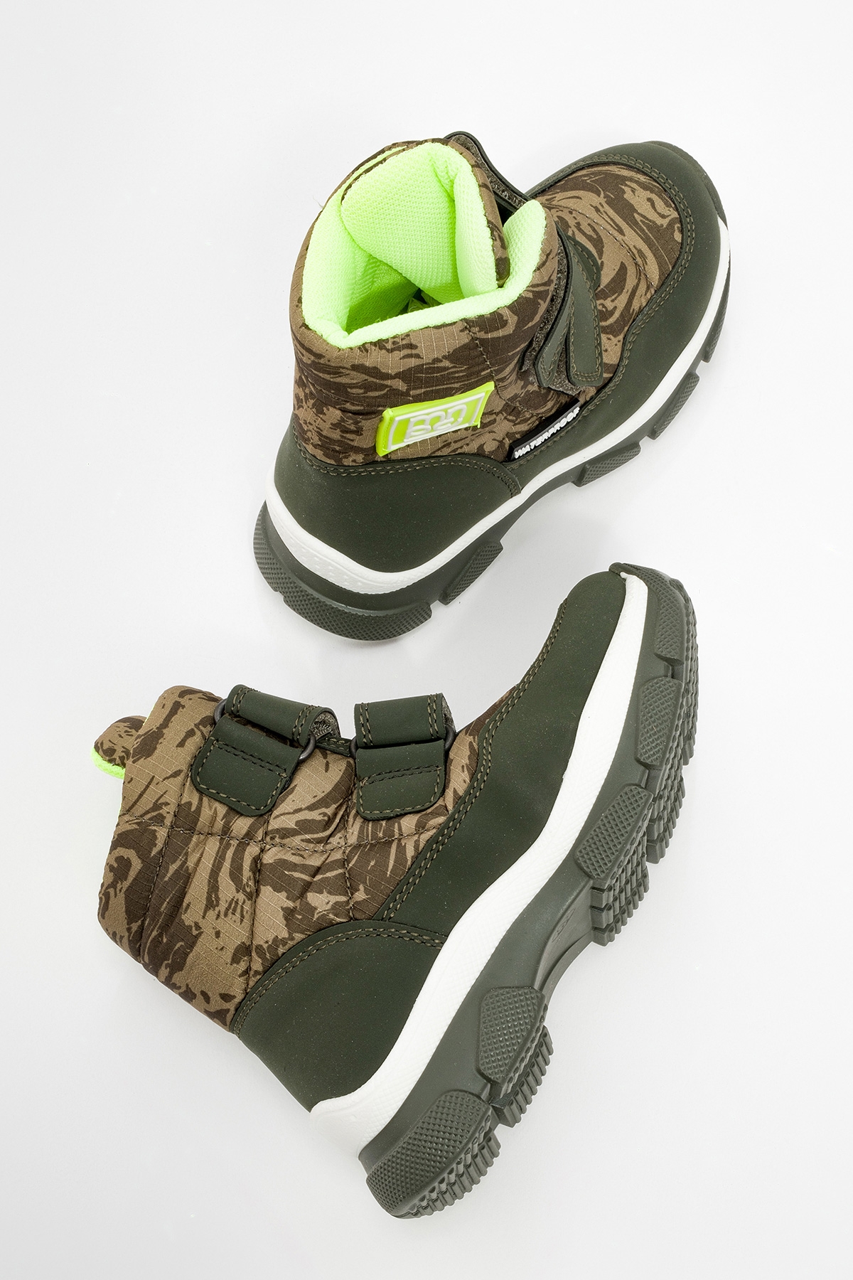 Erkek Çocuk Haki Su Geçirmez Anatomik Günlük Bot - Görsel 5