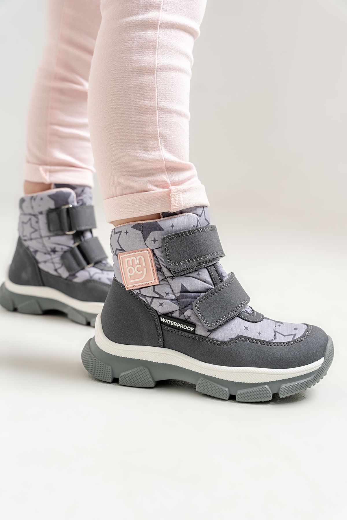 Kız Çocuk Gri Su Geçirmez Anatomik Günlük Bot - Görsel 4