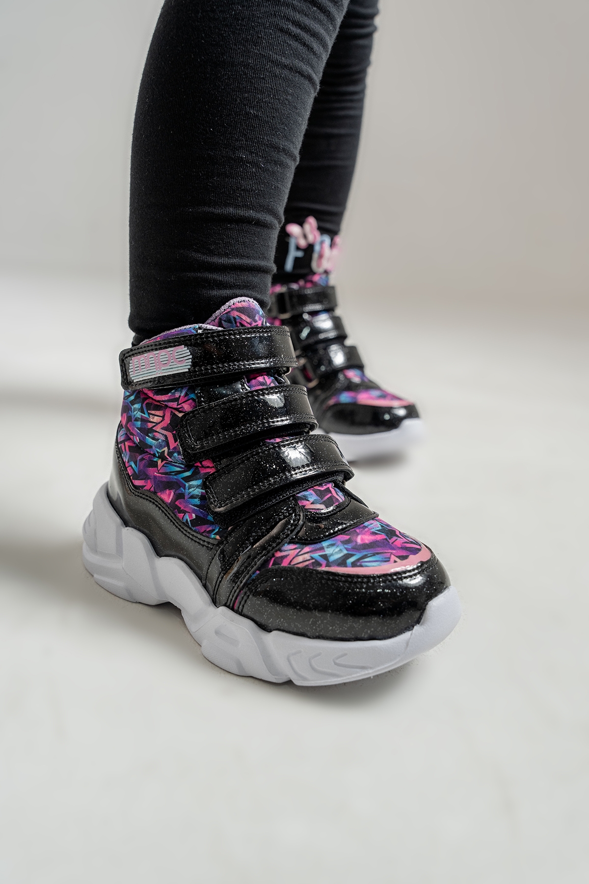 Kız Çocuk Siyah Suya Dayanıklı Anatomik Günlük Bot - Görsel 5