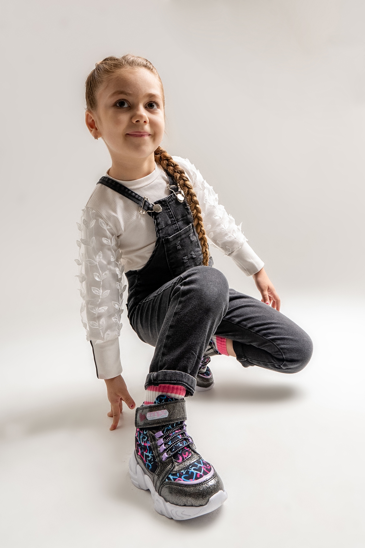 Kız Çocuk Platin Suya Dayanıklı Anatomik Günlük Bot - Görsel 3