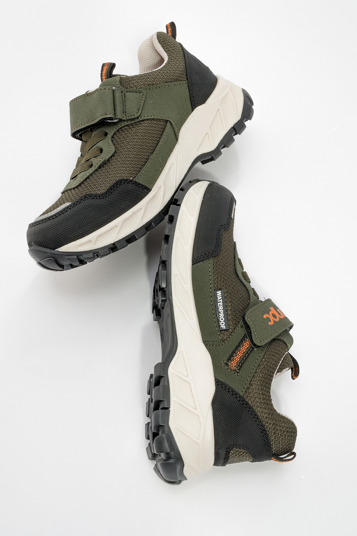 Erkek Çocuk Haki Su Geçirmez Anatomik Ayakkabı - Görsel 5