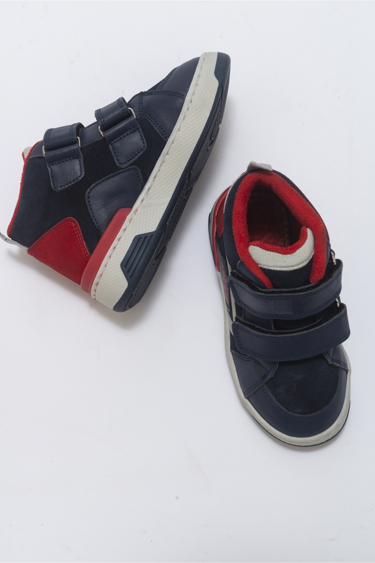 Erkek Çocuk Lacivert Hakiki Deri Suya Dayanıklı Anatomik Günlük Bot - Görsel 6