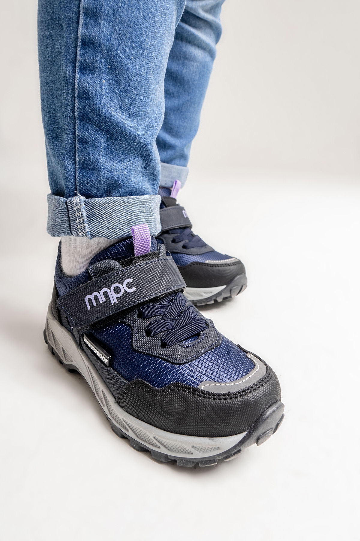 Kız Çocuk Lacivert Su Geçirmez Anatomik Ayakkabı - Görsel 5