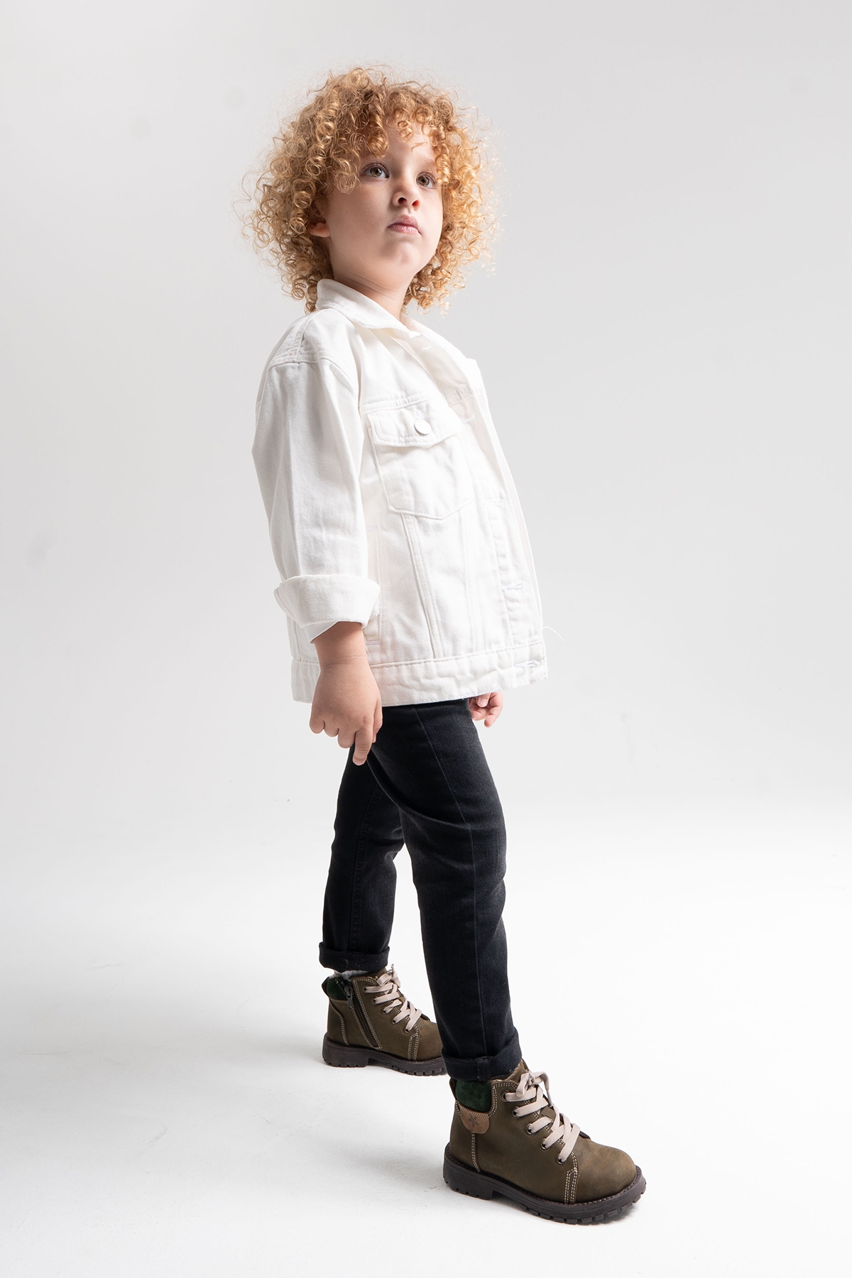 Erkek Çocuk Kum Hakiki Deri Suya Dayanıklı Anatomik Günlük Bot - Görsel 3