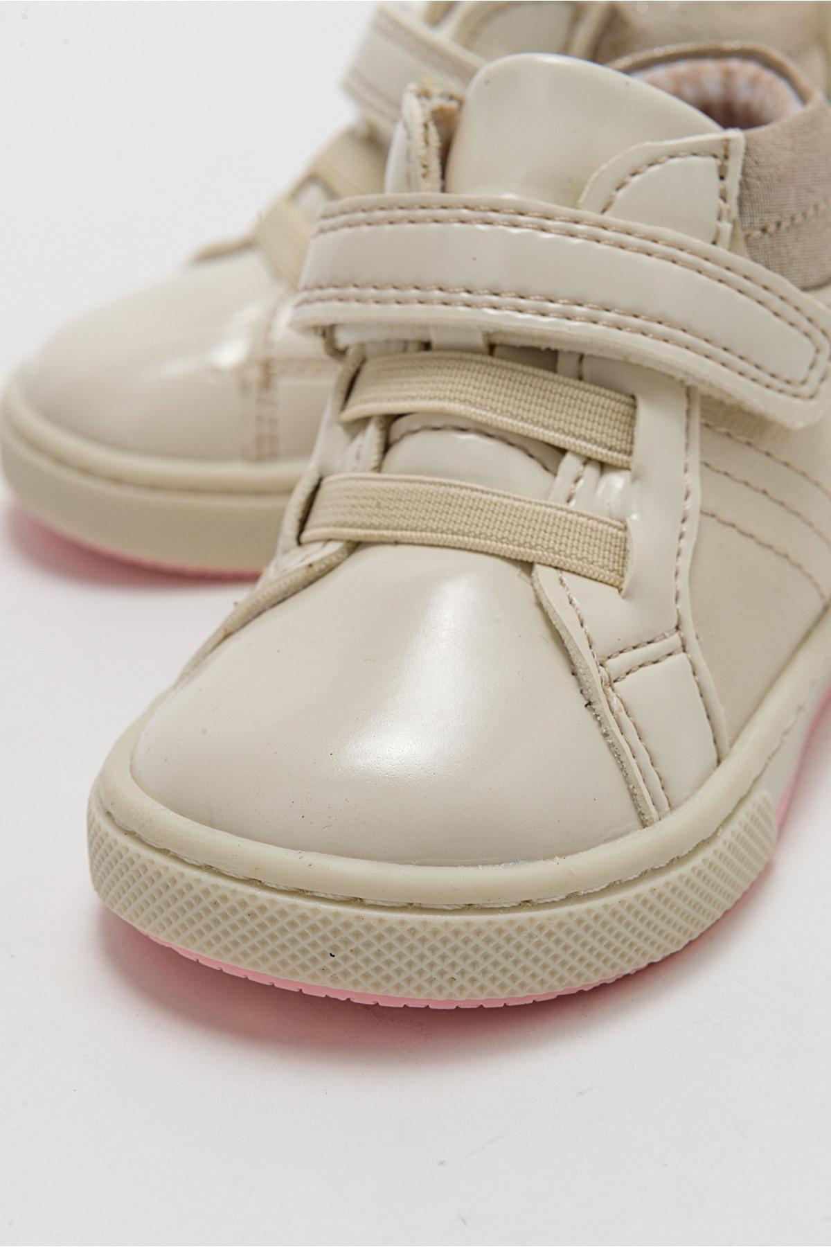 Kız Çocuk Bej Hakiki Deri Suya Dayanıklı Anatomik Günlük Bot - Görsel 5