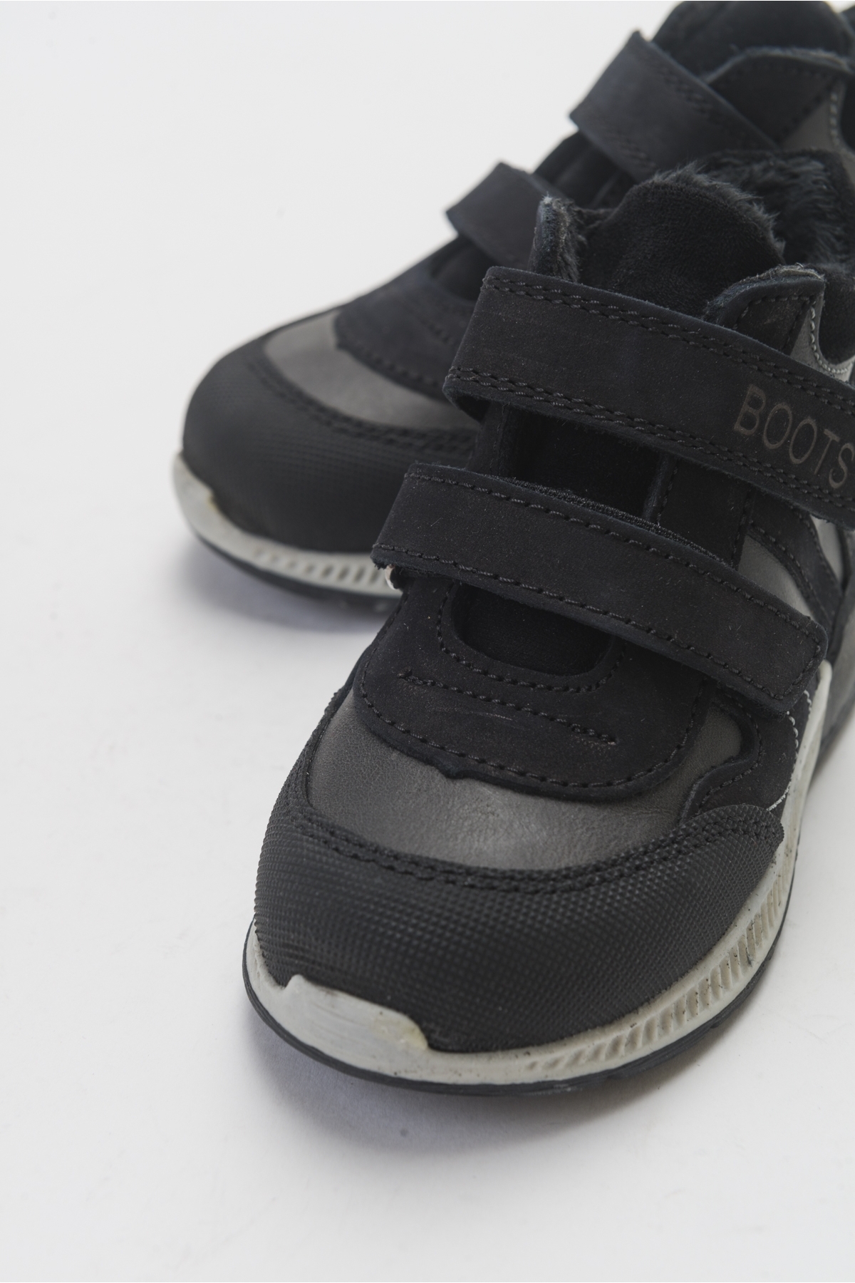 Erkek Çocuk Siyah Hakiki Deri Suya Dayanıklı Anatomik İlk Adım Bot - Görsel 3