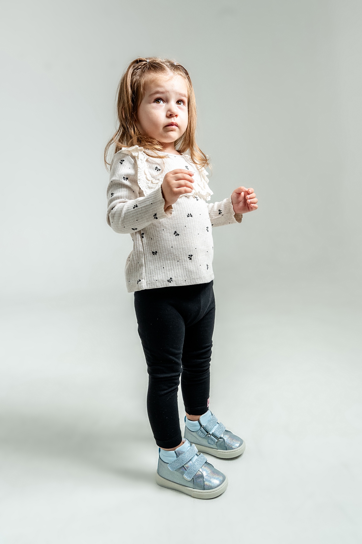 Kız Çocuk Mavi Hakiki Deri Suya Dayanıklı Anatomik İlk Adım Bot - Görsel 2