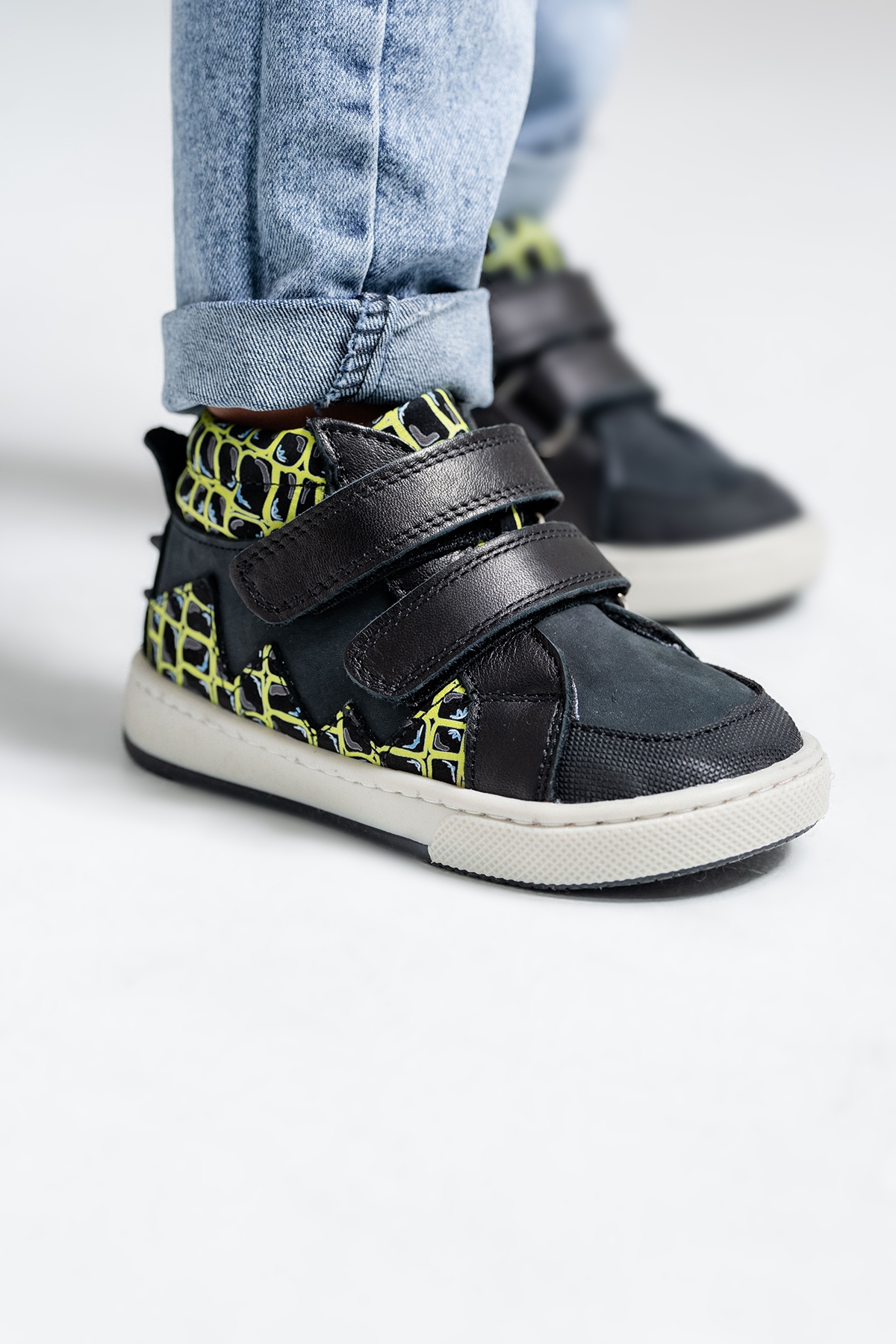Erkek Çocuk Siyah Hakiki Deri Suya Dayanıklı Anatomik İlk Adım Bot - Görsel 4