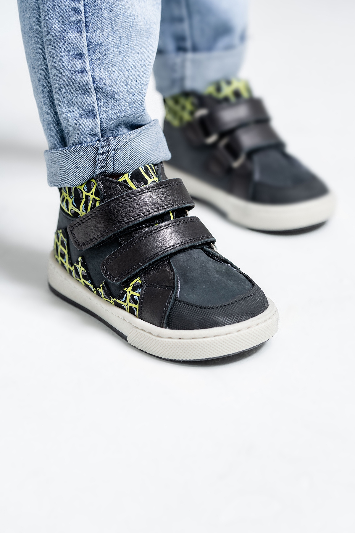 Erkek Çocuk Siyah Hakiki Deri Suya Dayanıklı Anatomik İlk Adım Bot - Görsel 5
