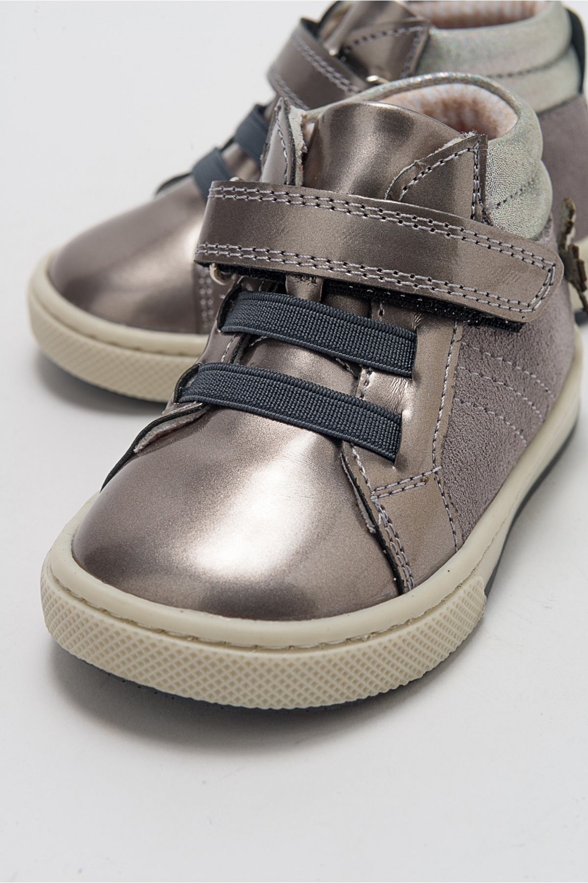 Kız Çocuk Platin Hakiki Deri Suya Dayanıklı Anatomik İlk Adım Bot - Görsel 5