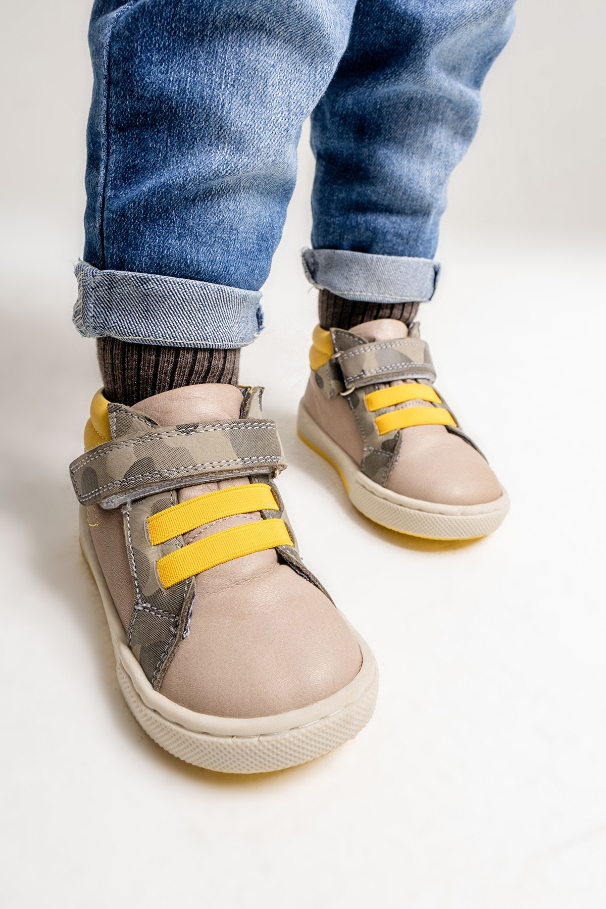 Erkek Çocuk Gri Hakiki Deri Suya Dayanıklı Anatomik İlk Adım Bot - Görsel 4