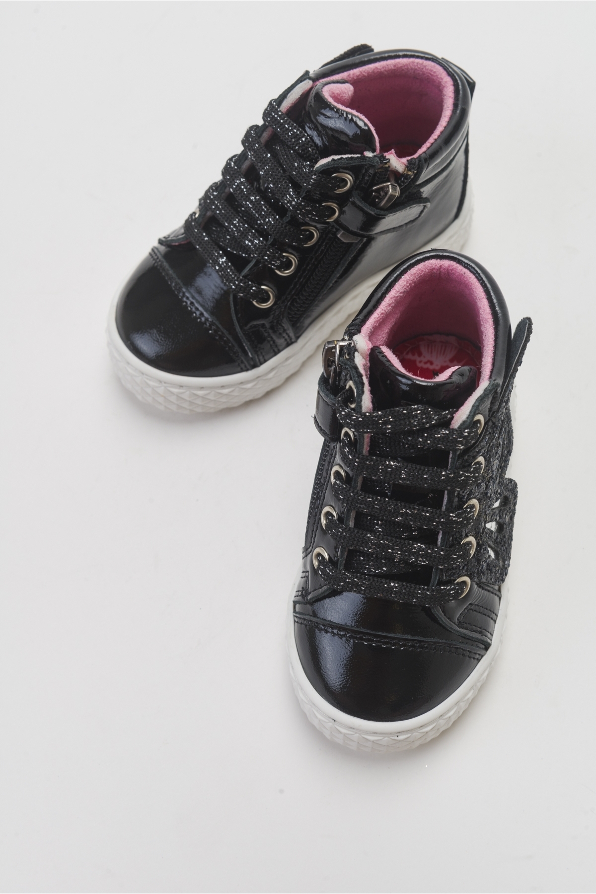 Kız Çocuk Siyah Hakiki Deri Suya Dayanıklı Anatomik İlk Adım Bot - Görsel 4