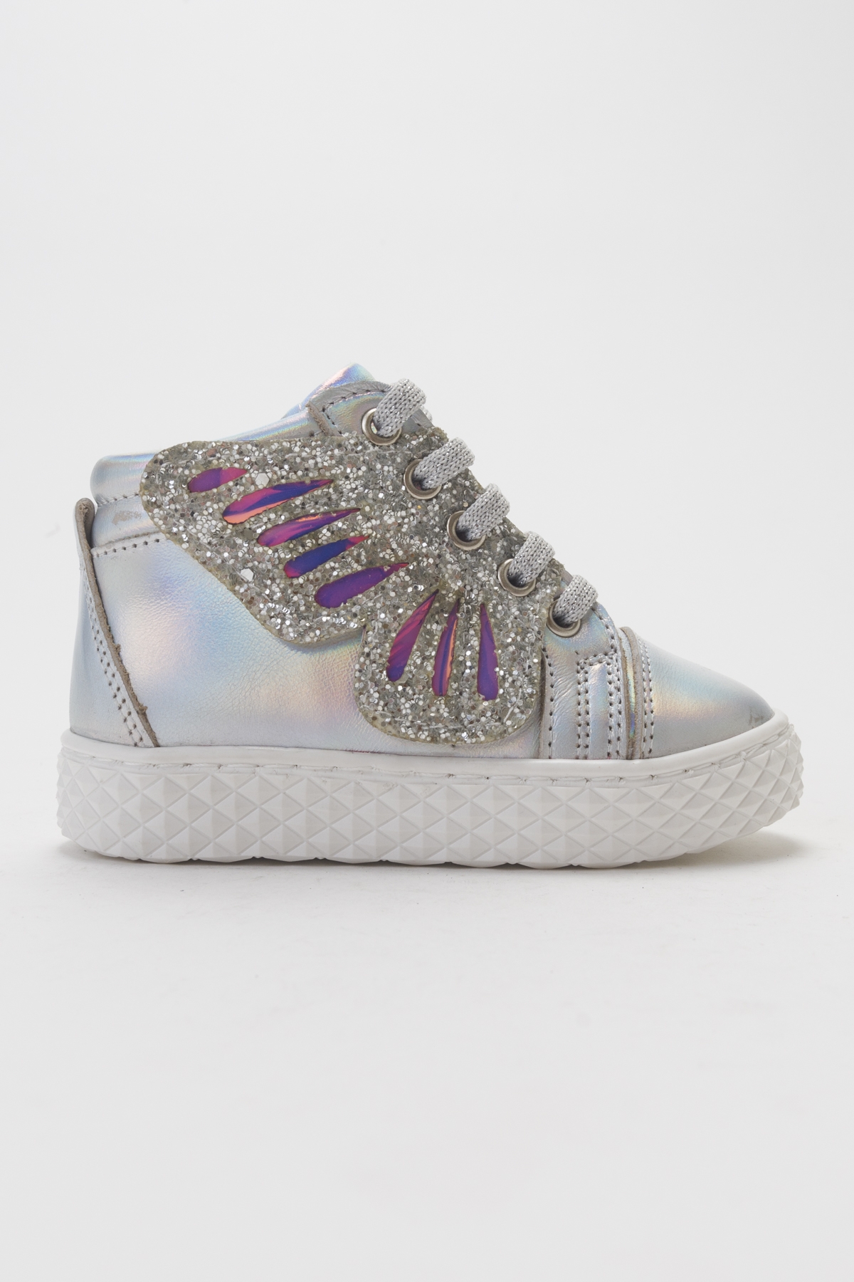 Kız Çocuk Gümüş Hakiki Deri Suya Dayanıklı Anatomik İlk Adım Bot - Görsel 6