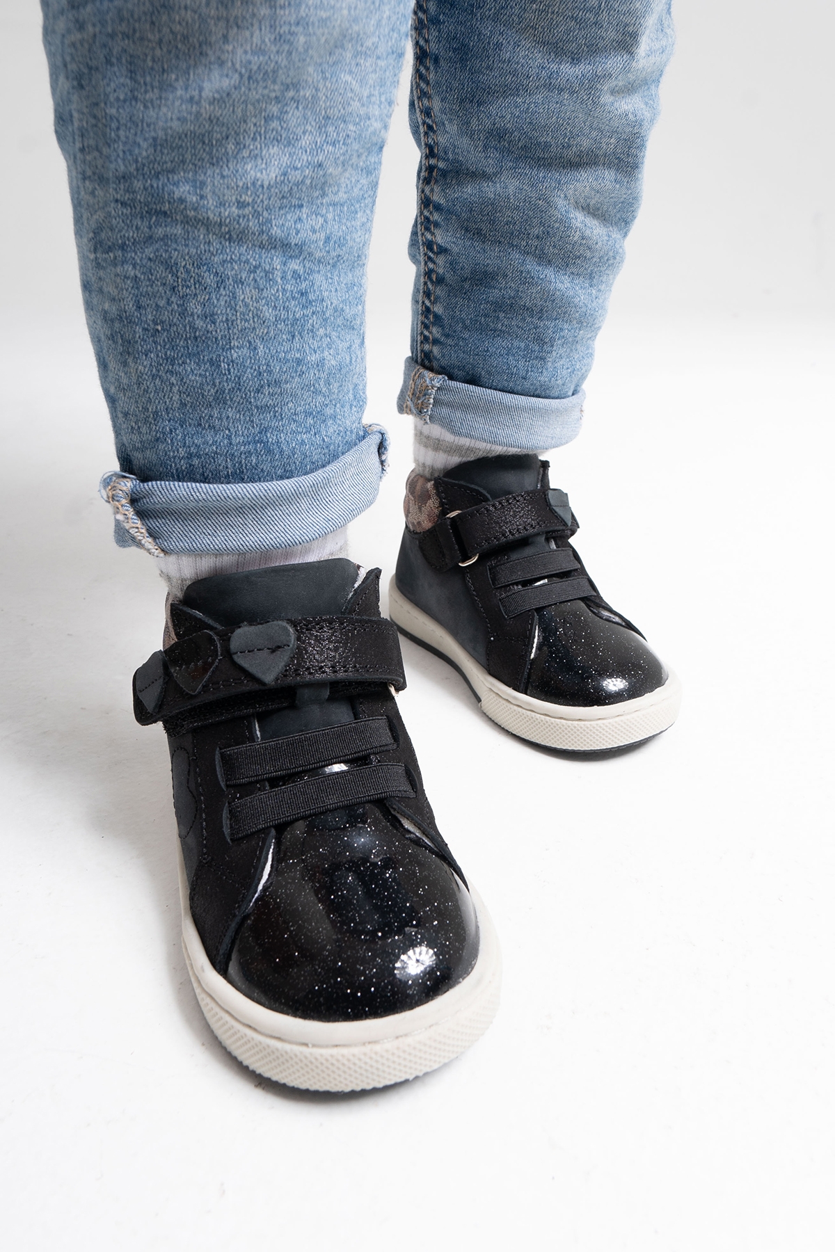 Kız Çocuk Siyah Hakiki Deri Suya Dayanıklı Anatomik İlk Adım Bot - Görsel 5