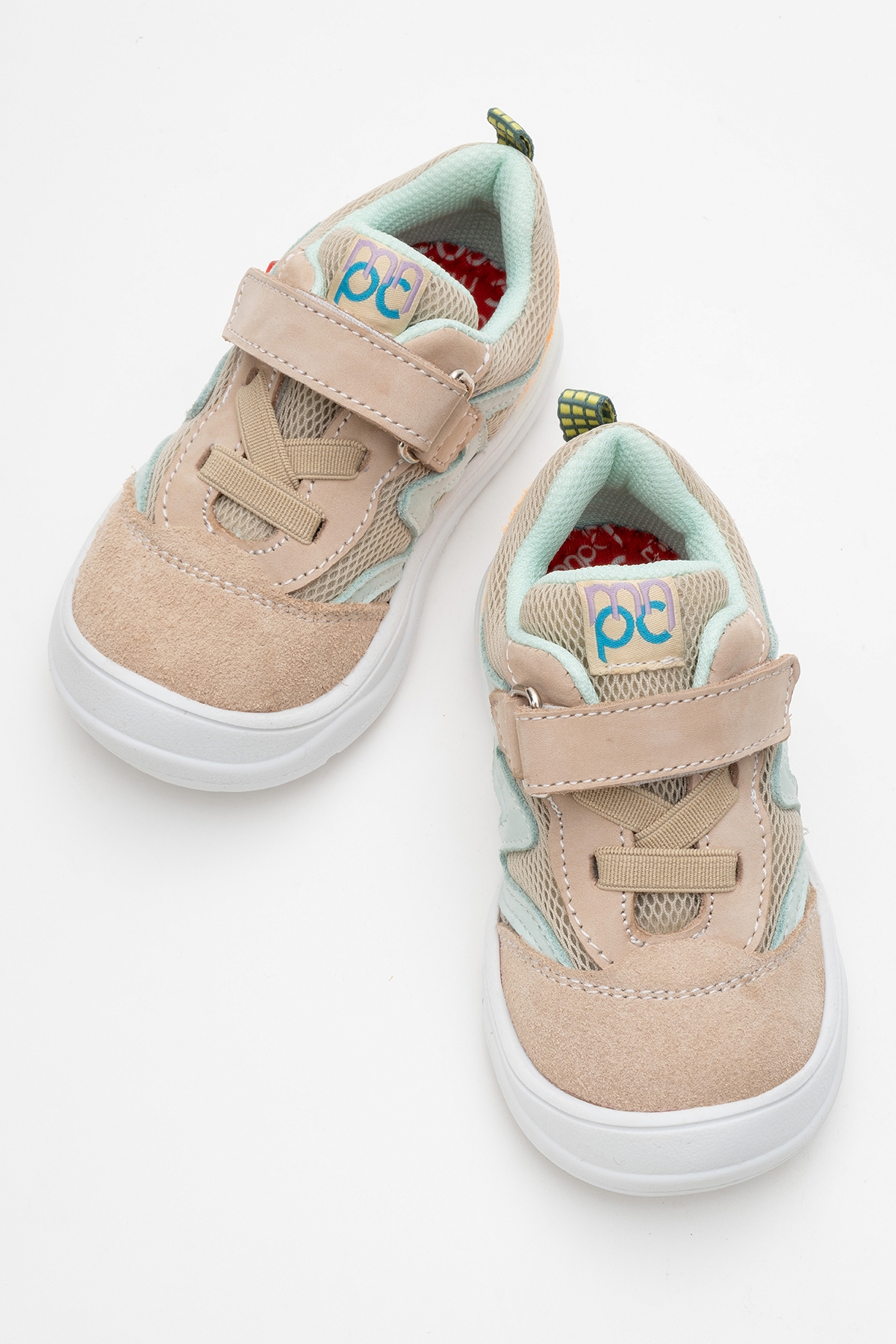 Unisex Çocuk Bej Günlük Spor Ayakkabı - Görsel 5