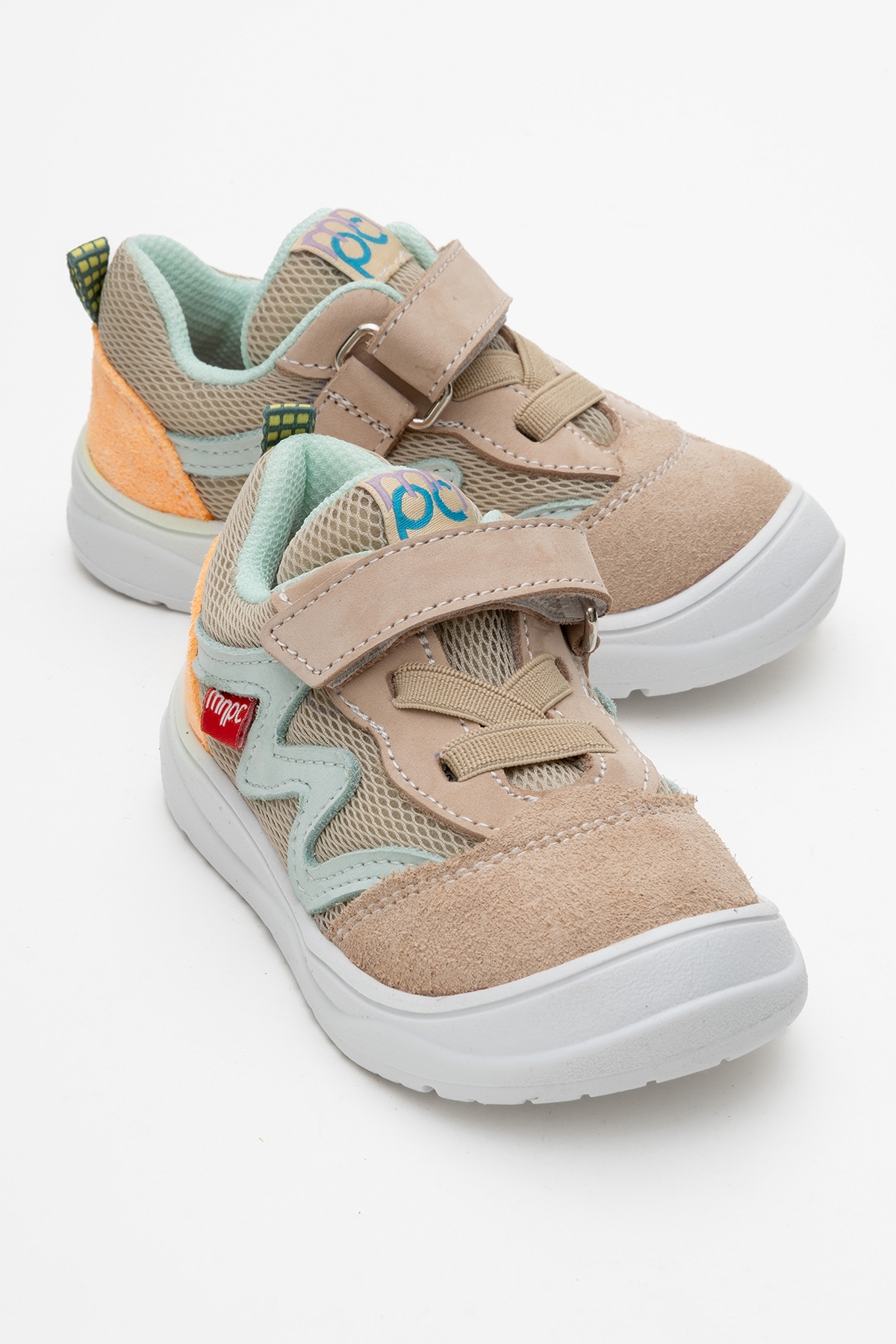 Unisex Çocuk Bej Günlük Spor Ayakkabı - Görsel 2