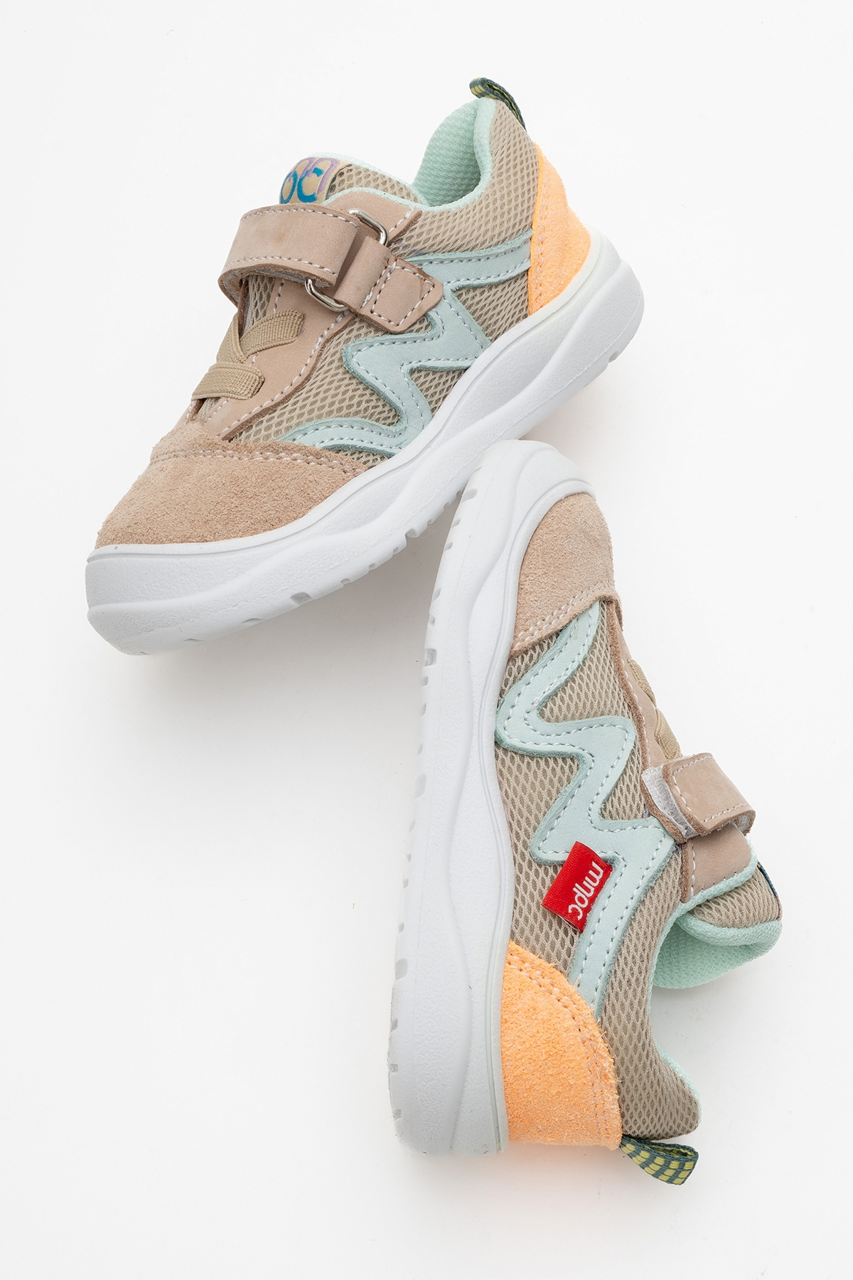 Unisex Çocuk Bej Günlük Spor Ayakkabı - Görsel 4