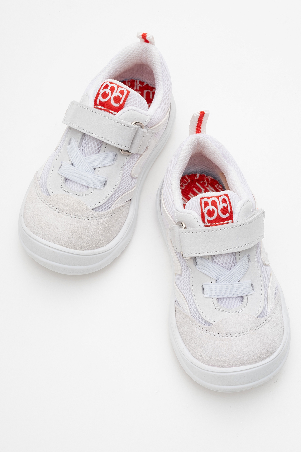 Unisex Çocuk Beyaz Günlük Spor Ayakkabı - Görsel 4