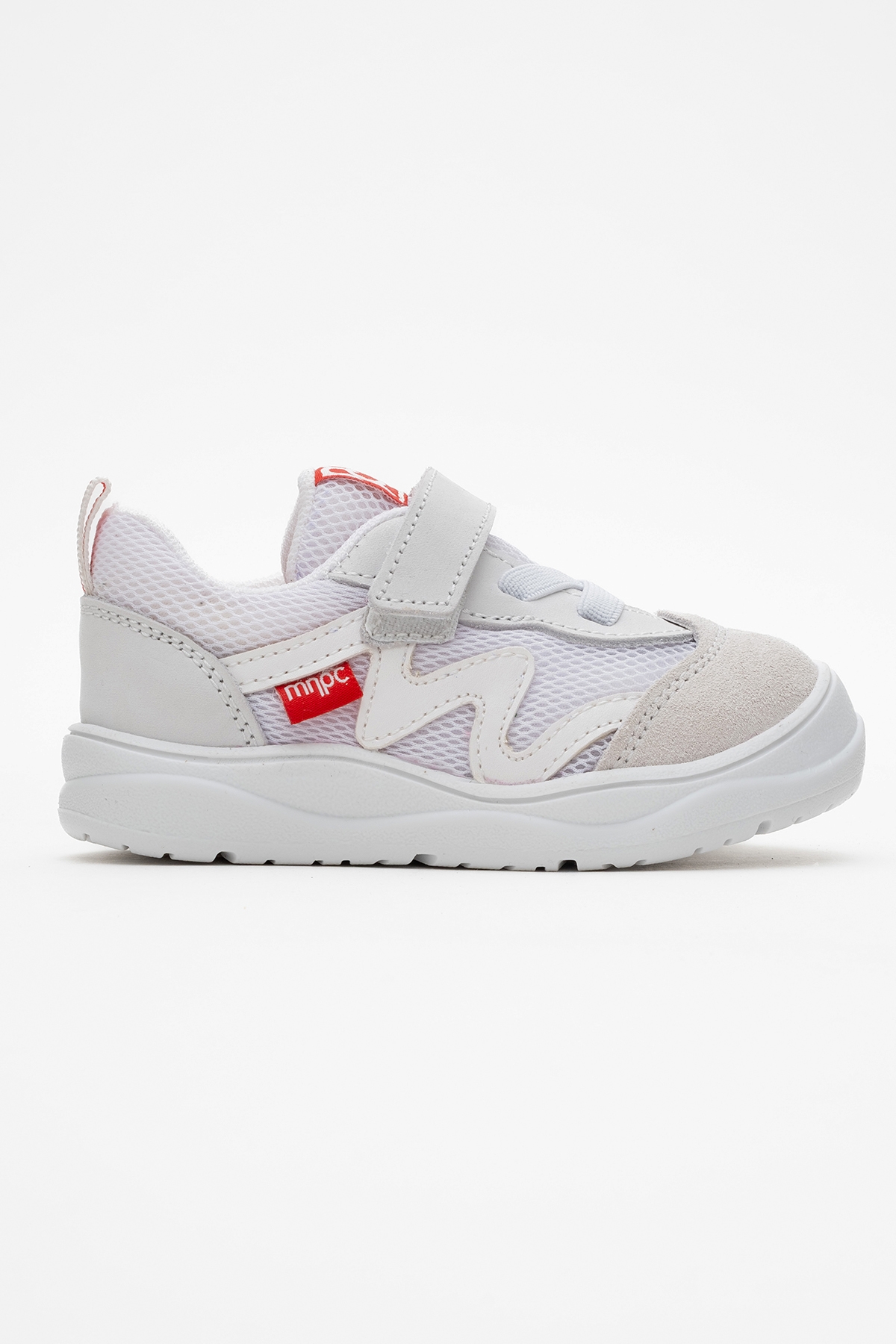 Unisex Çocuk Beyaz Günlük Spor Ayakkabı - Görsel 6