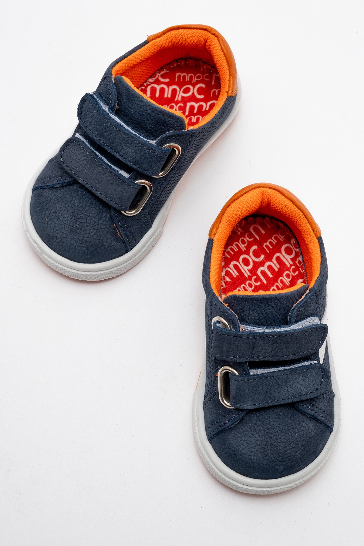 Erkek Çocuk Mavi Hakiki Deri Günlük İlk Adım Ayakkabı - Görsel 4