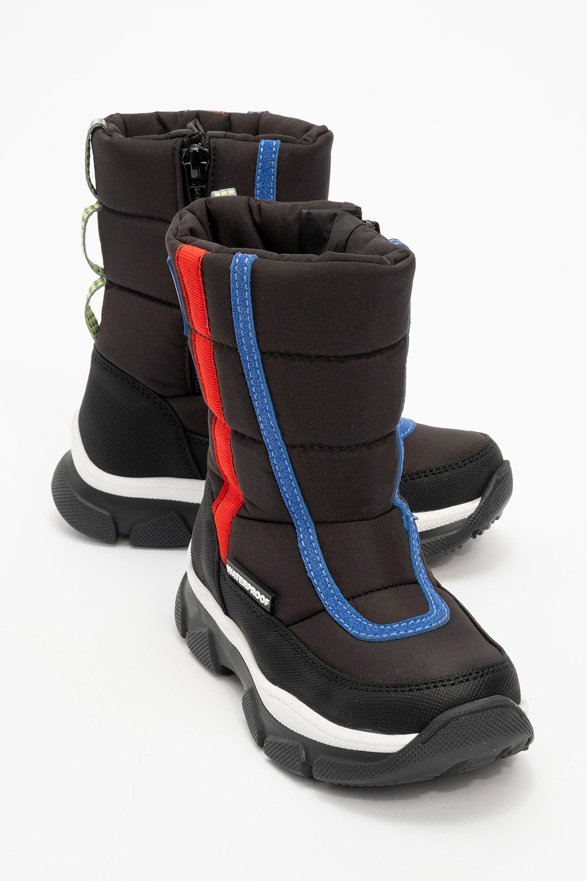 Erkek Çocuk Siyah Su Geçirmez Anatomik Günlük Bot - Görsel 3