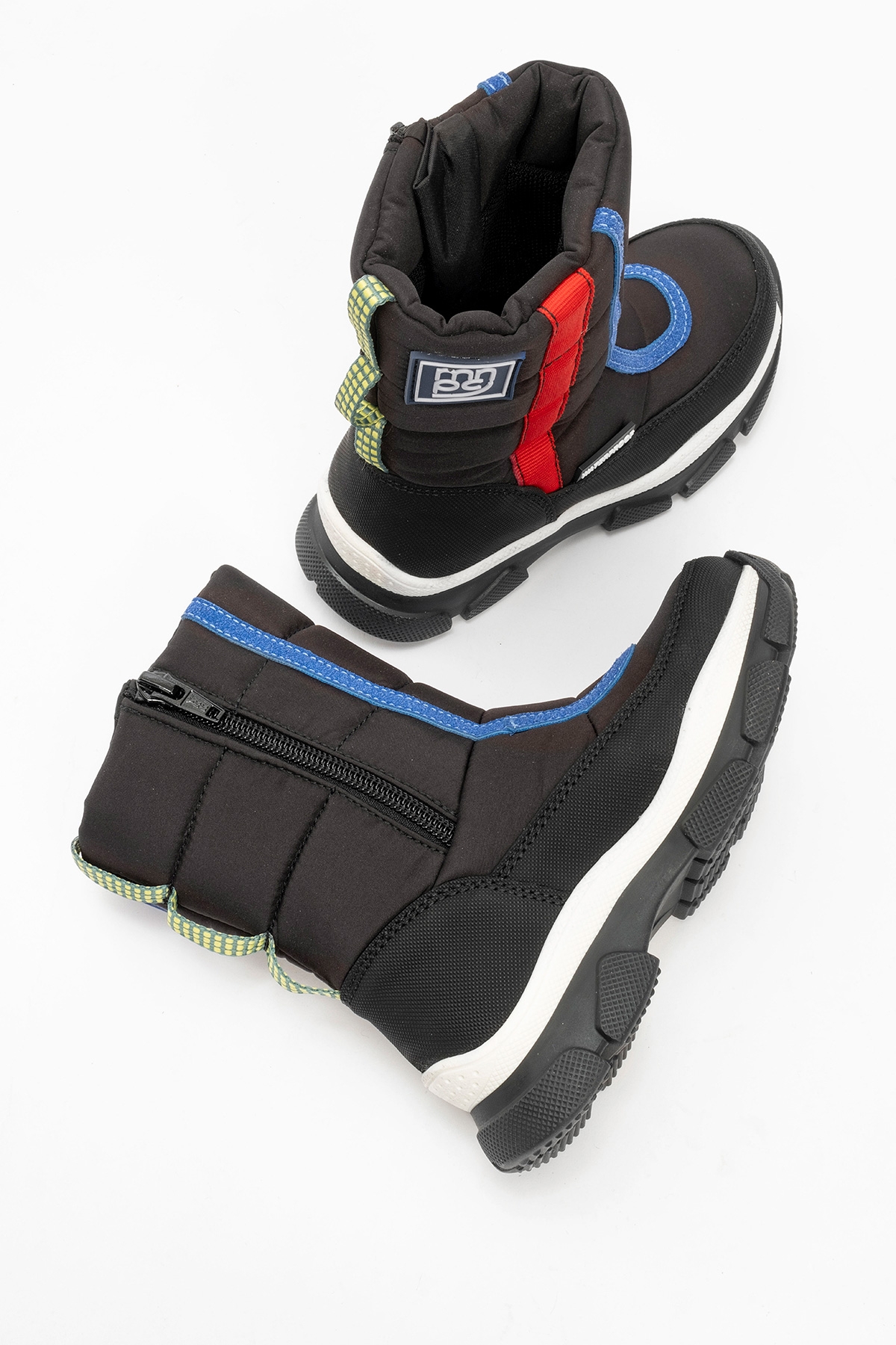 Erkek Çocuk Siyah Su Geçirmez Anatomik Günlük Bot - Görsel 5