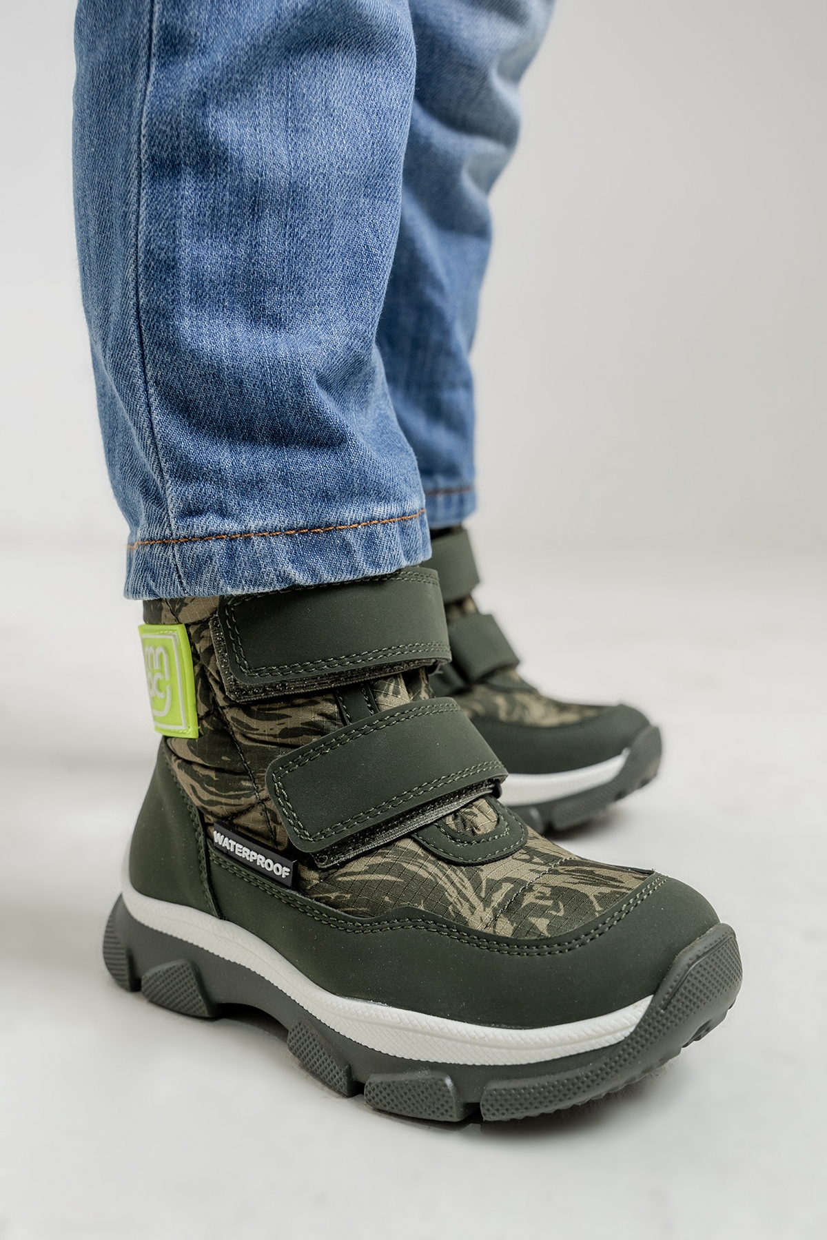 Erkek Çocuk Haki Su Geçirmez Anatomik Günlük Bot - Görsel 2