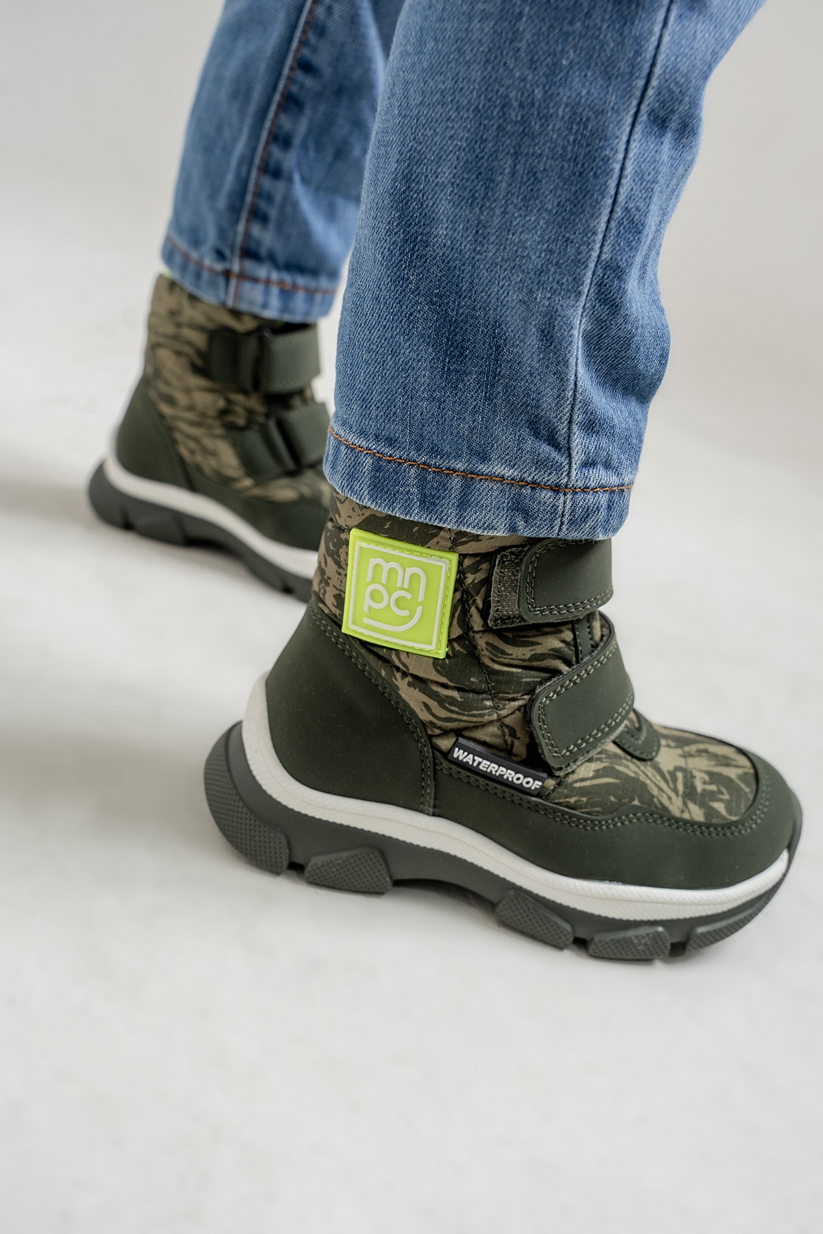 Erkek Çocuk Haki Su Geçirmez Anatomik Günlük Bot - Görsel 3