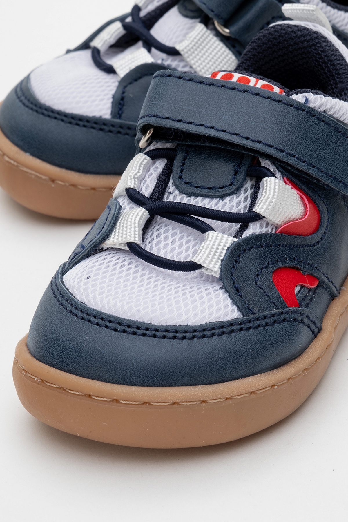 Unisex Çocuk Lacivert Hakiki Deri Günlük Ayakkabı - Görsel 3