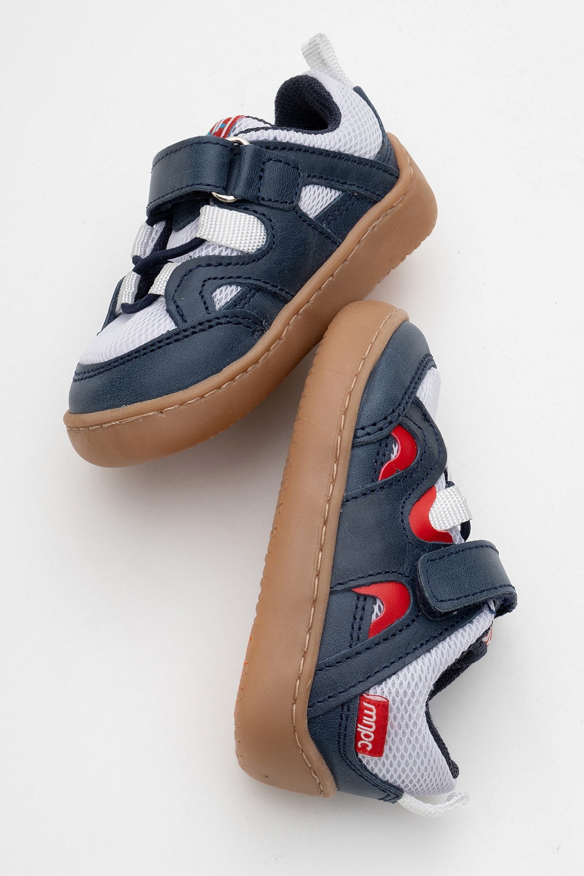 Unisex Çocuk Lacivert Hakiki Deri Günlük Ayakkabı - Görsel 5