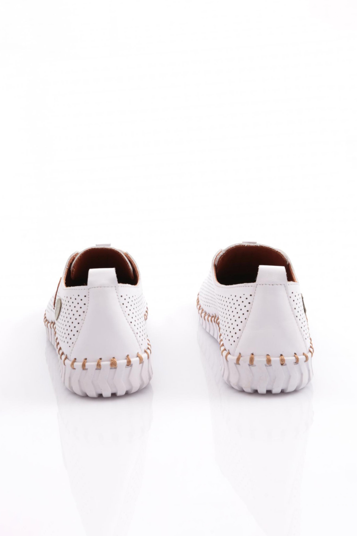 2010720Y Kadın Deri Ayakkabı - Görsel 4