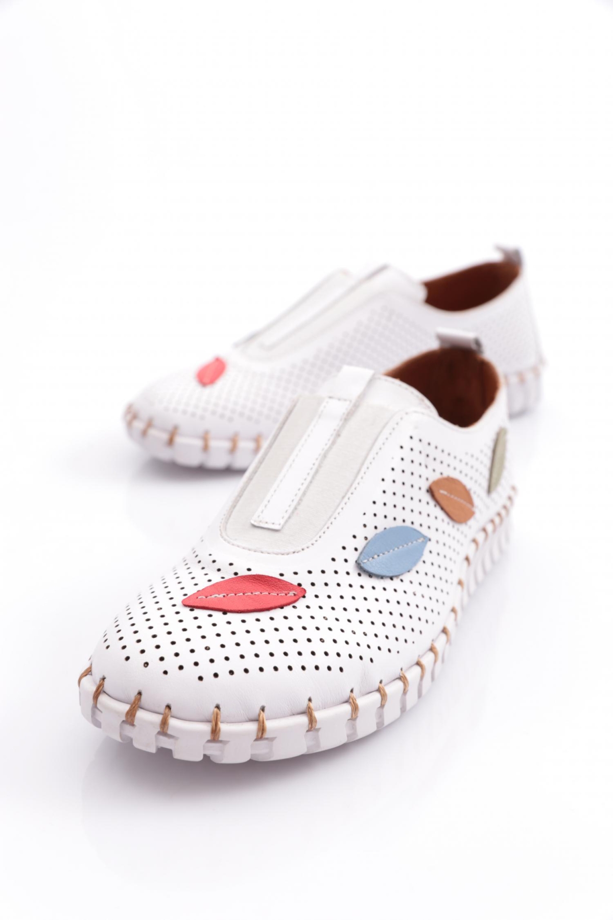 2010720Y Kadın Deri Ayakkabı - Görsel 5