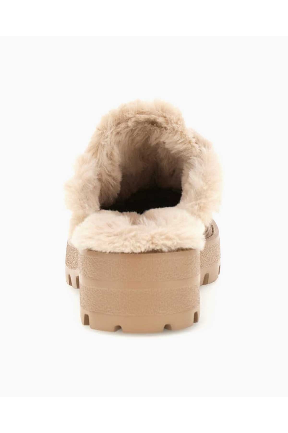 Yaneta Kadın Deri Karışımlı Terlik - Görsel 4