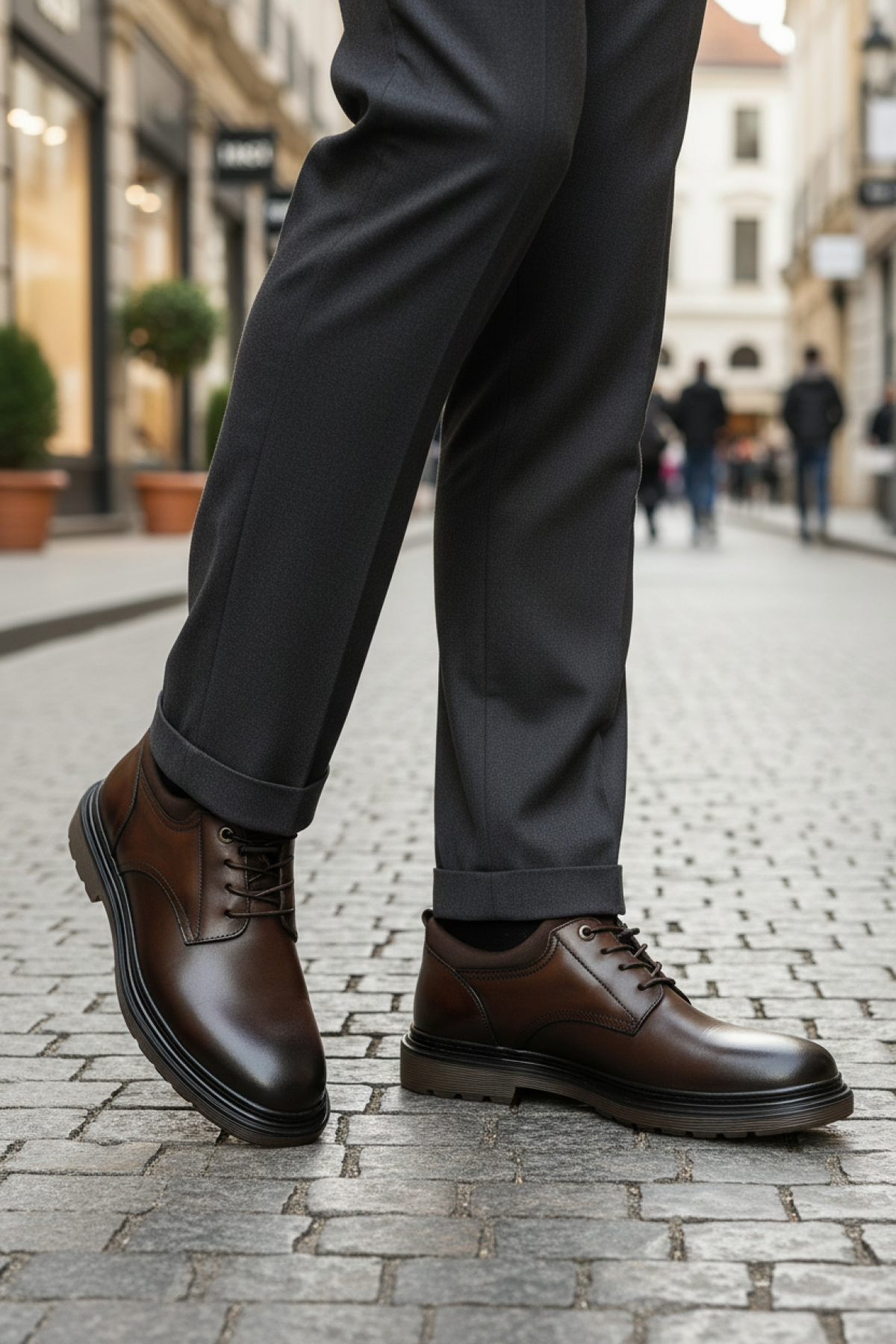 İnci İnci INCI ALYA 5PR Kahverengi Erkek Klasik Ayakkabı Flo'da! Kahverengi - 3. görsel