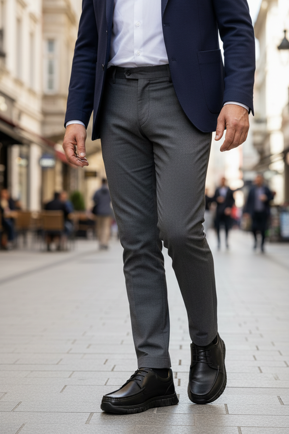 Polaris 5 Nokta 109013.M 5PR Siyah Erkek Rahat Ayakkabı - Görsel 3