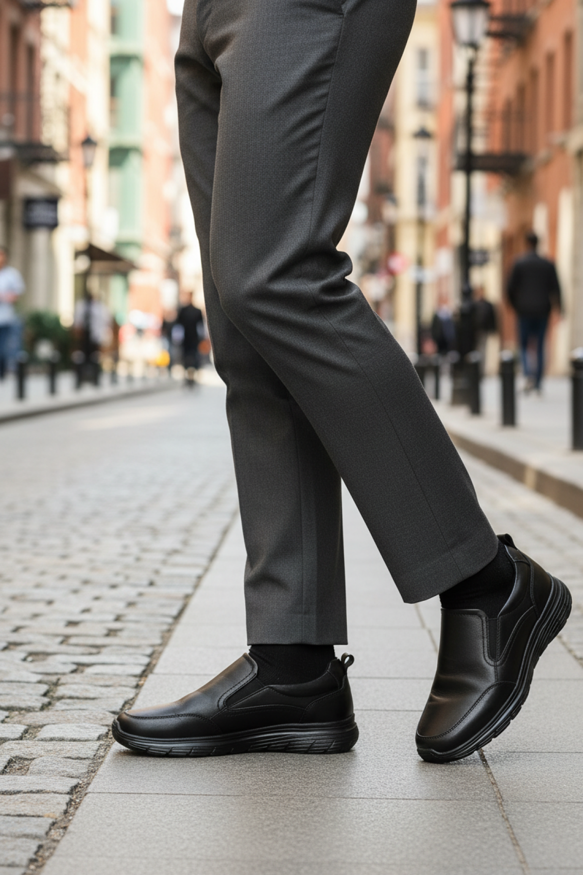 Polaris 5 Nokta 109044.M 5PR Siyah Erkek Rahat Ayakkabı - Görsel 3